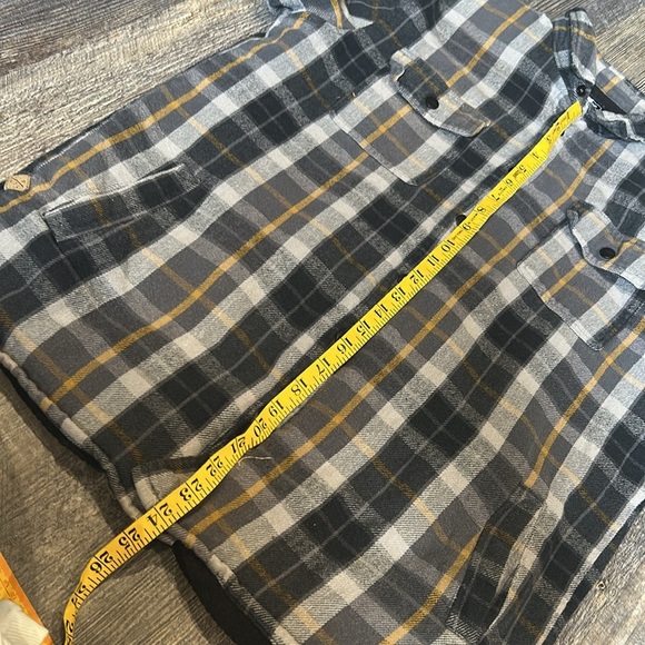 Rip curl Men’s flannel jacket size large - Picture 6 of 9